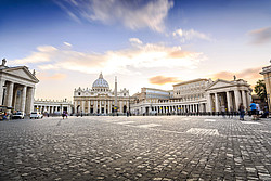 Petersdom und Petersplatz