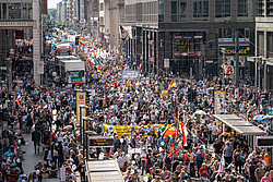 Demonstration gegen die Corona-Maßnahmen 