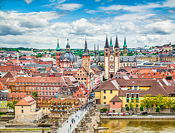 Blick auf Würzburg