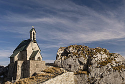 Das Wendelsteinkircherl ist die höchste Kirche Deutschlands.