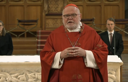 Kardinal Reinhard Marx beim Gottesdienst am Palmsonntag