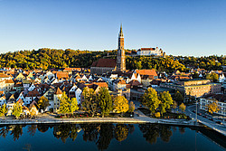 Von München ist Landshut in nur 45 Minuten zu erreichen.