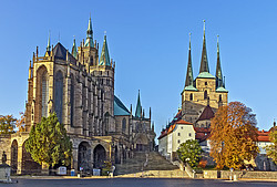 Dom und Severikirche in Erfurt